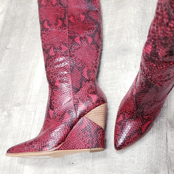 🆕️ Jessica Simpson Snakeskin Boots👢Sz 5 M 💰SOLD💰 1/22/23 - Picture 7 of 14